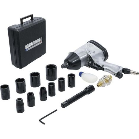 Avvitatore a impulsi con set di utensili BGS - 7000 rpm - 16 pezzi - 3211