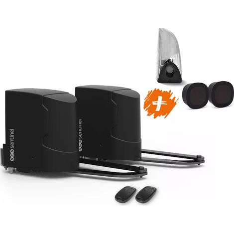 Scs Sentinel – Kit de motorisation de portail battant SimplyOpen 2 – Bras articulés – Charge max 400 kg – Longueur max 5 m – Moteur Brushless (1/4)