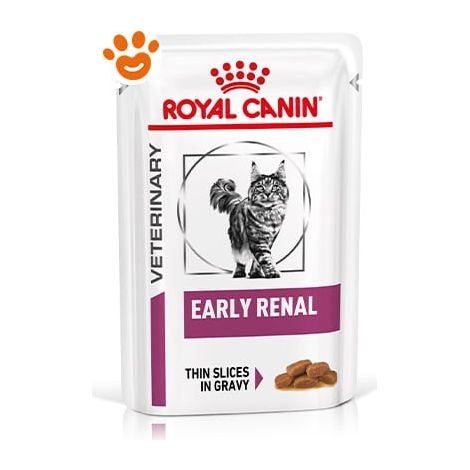 Royal Canin Cat Veterinary Diet Early Renal - Bustina 85 Gr - Cibo Umido Gatti