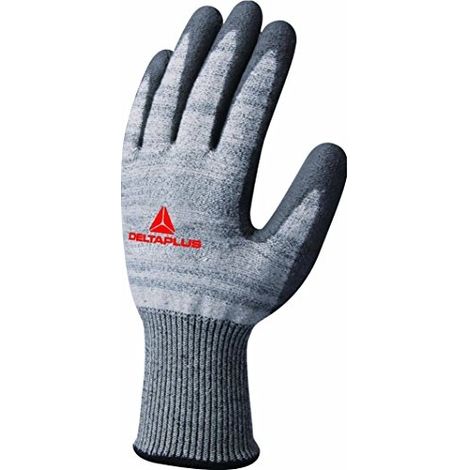 Guantes de protección delta-plus venicut42gn08 resistentes a cortes puño largo