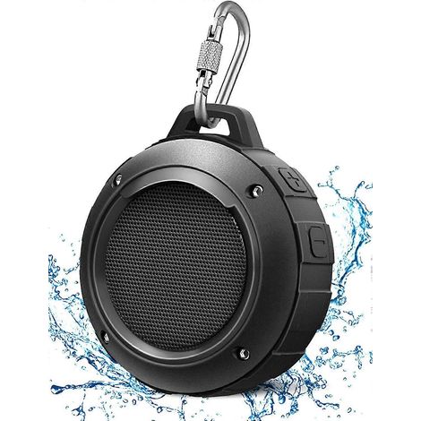 Enceinte Bluetooth portable avec son stéréo HD (noire) (1/5)