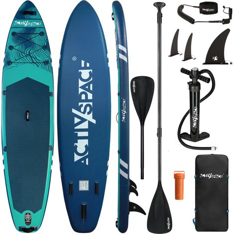 Tavola gonfiabile SUP PRO con paddle board 350 cm - S10