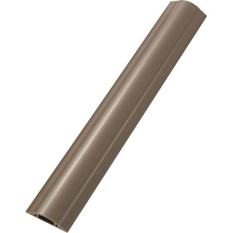 Protège-câbles PVC marron TRU COMPONENTS TC-RDAR30ABNWM203 1592914 Nombre de canaux: 1 Longueur 1000 mm 1 pc(s) (1/3)