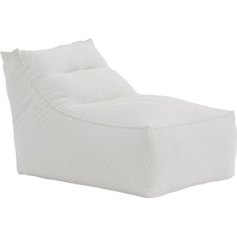 Bain de Soleil Bouclette "Redang" 118cm Blanc (1/3)