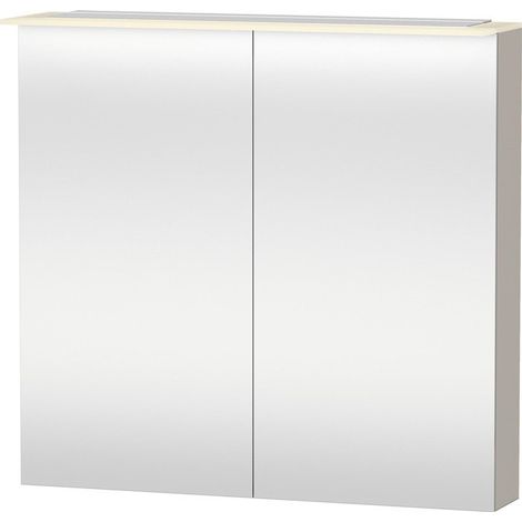 Armoire miroir Duravit X-LARGE 138x800x760mm taupe