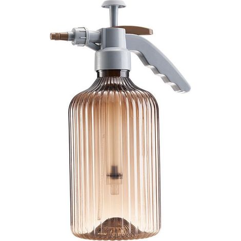 Vaporisateur pulvérisateur pour plantes, brumisateur fin 2L marron avec buse réglable, arrosoir pour jardinage intérieur et extérieur, adapté pour arbre à thé et romarin (1/3)