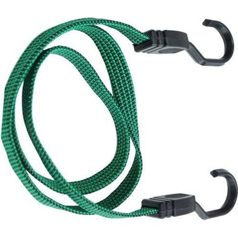 CAVO ELASTICO PIATTO Ø 20 X 1250 MM. CON GANCI IN PLASTIFICA 2 PZ.