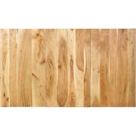 Testiera 140 cm in Legno Massello di Acacia vidaXL (1/5)