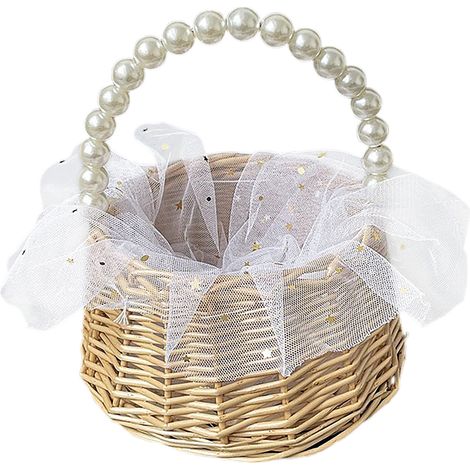 Ensemble Corsage et Bouquet, Boîte à Dragées Mariage, Couronne Porte Bois, Fleurs Artificielles Orchidées Roses Cristal (1/4)