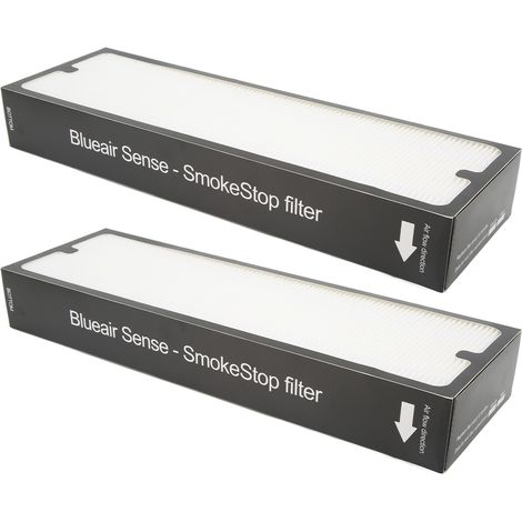 Ersatzfilter für Blueair Sense Luftreiniger, 2 Stück, hohe Effizienz, starke Adsorptionskapazität, kompatibel, präziser Ersatz. (1/5)