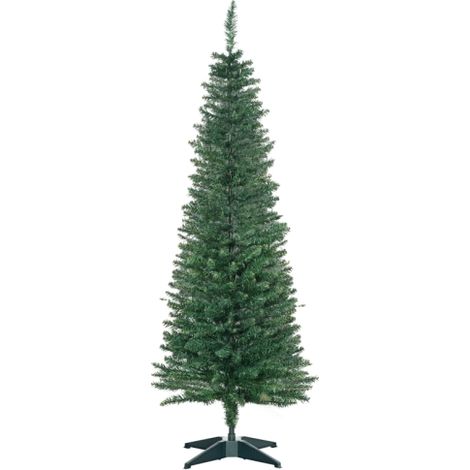 Sapin de Noël artificiel avec support poinsettia m 1,5 vert (1/4)