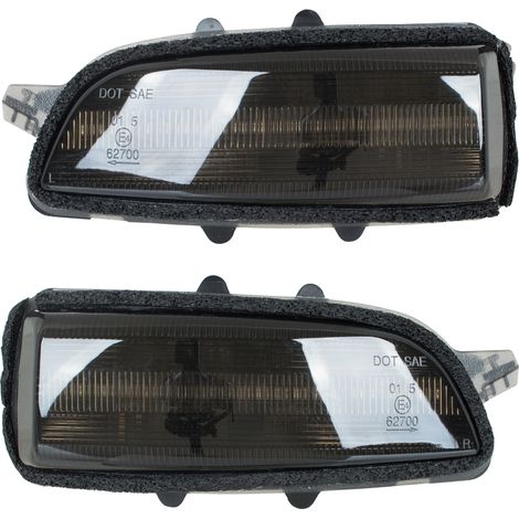 Volvo V40 (ab 2012) – Blinker links + rechts in den Außenspiegeln, getönt, dynamische LED, 2er-Set