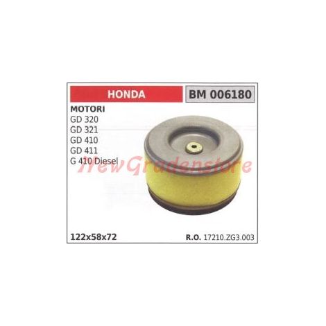 Luftfilter HONDA-Motoren GD 320 321 410 411 006180