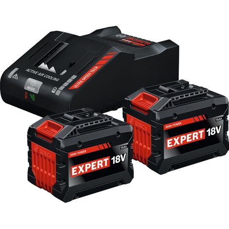 Bosch Professional Bosch Batterie/Ladegerät Set 2x EXBA18V-150 + EXAL18V-160 (1/5)