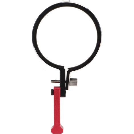 Télécommande RC avec volant et gâchette à une main pour voiture modèle Traxxas SCX10 (rouge) (1/5)