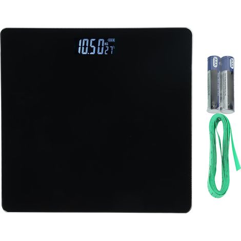 Balance connectée pour salle de bain, pèse-personne professionnel et précis, idéale pour le bureau et la salle de bain. (1/5)