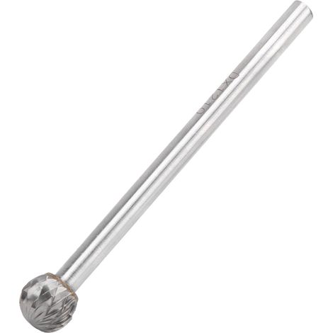 Lime rotative 6mm queue carbure tungstène, accessoires coupe 6x12x10x100 mm, fraise cylindrique pour meulage précision (1/5)
