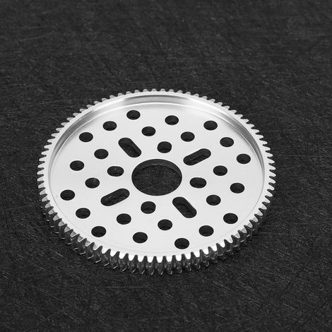 4302-0014-0080 Engrenage droit à 80 dents avec dents cylindriques en aluminium (1/5)