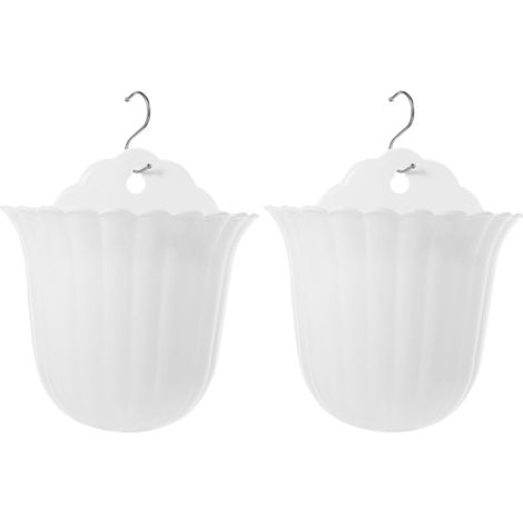 Set of 2 Green Dill Pots Hanging Planter Wall Planter for Indoor Plants Wall Vase Wall Planter Wall Mount (1/5)