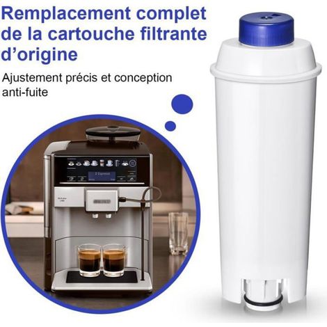Filtre A Eau - Compatible Avec Machines A Cafe Delonghi ECAM Dinamica Magnifica S Rivelia ETAM Authentica Esam - 6 Unites (1/5)