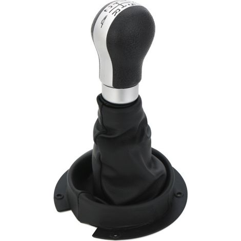 Dust cover for the gearshift knob of the 5-speed manual transmission in the Chery A1, grey, one-piece.--BIEMMEDUE (1/4)