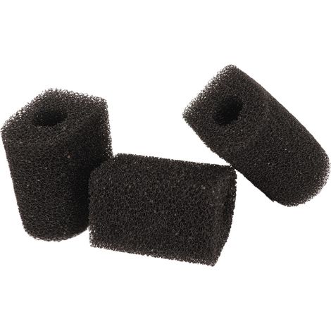 Lot de 3 rouleaux d'éponge filtrante pour aquarium : filtration efficace, prévention du colmatage, éponge de rechange sûre pour aquarium. (1/5)
