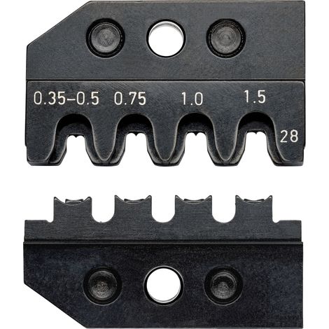 KNIPEX 97 49 28 Mordaza intercambiable Para conectores de la serie AMP Superseal 1.5® de Tyco Electronics
