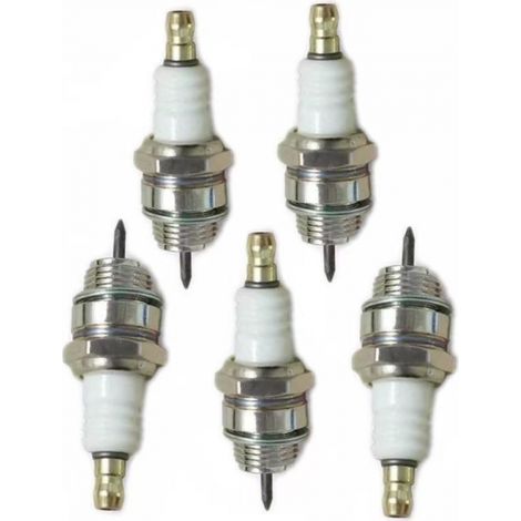 Compatible avec les bougies d'allumage RJ19LM et BR2LM pour moteurs Briggs & Stratton (lot de 5) (1/2)