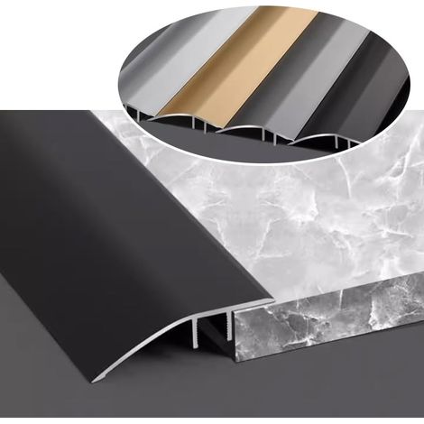 Profilé de transition en aluminium pour seuil de sol, profilé de bordu (1/5)