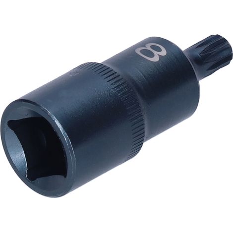 S2 alloy steel pneumatic/electric quick-release wrench, 12-angle socket (s2 1/2X55XM8 blue-coated blister pack) (1/5)