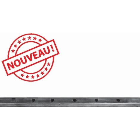 Profilé Droit 40x30 x2,5 percé long 2000mm  - DECO FER FORGE