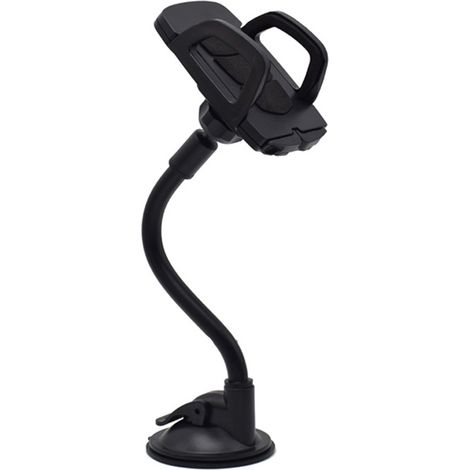 Kit support téléphone 4 en 1, fixation ventouse et clip grille, rotation 360°, réglable pour voiture et bureau(Q3 : Nouveaux produits pour le mois d'août) (1/5)