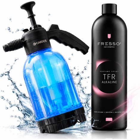 Fresso TFR alcalino 1L PRElavado + espumador de manos 2L PARA lavado de autos (1/5)