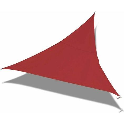 Vela ombreggiante triangolare 3,6x3,6x3,6 m, telo ombreggiante per giardino e terrazzo (1/5)