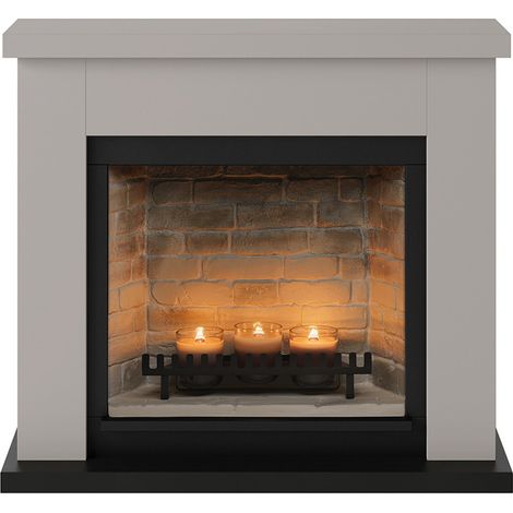Camino da Arredo a Candele TAGU ZenFlame Frode Beige