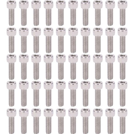 M8x25 Innensechskantschrauben aus Edelstahl 304 – 50er-Pack – Korrosionsbeständig und langlebig für industrielle Anwendungen (1/5)