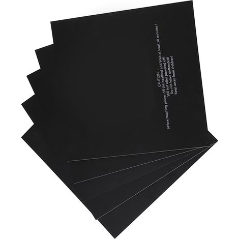 5 Pièces Autocollants pour Plateau d'Impression 3D 220x220mm (1/5)