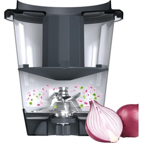 Réducteur de Bol pour Thermomix, Séparateur de Bol Mixeur Compatible avec Thermomix TM5, TM6, Réduire, Hacher, et Prévenir les Éclaboussures pour les Outils Accessoires de Cuisine (1/4)