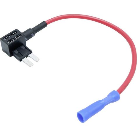 TRU COMPONENTS Adattatore fusibile piatto Micro fusibili a lama Poli LP 15 A 1 pz.