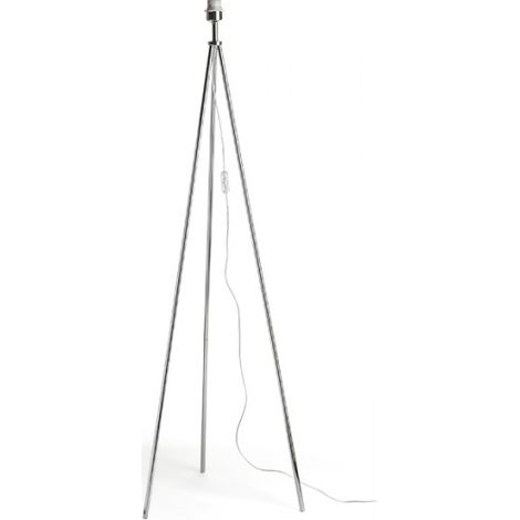 NYC TRIPOD socle de sol TRIPOD chrome 230V E27 42W