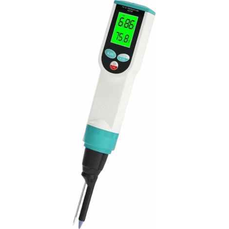 pH-mètre numérique, fonction ATC, pour usage alimentaire, destiné à la vérification régulière de l'acidité des échantillons liquides à usage domestique.-AquaForge (1/5)
