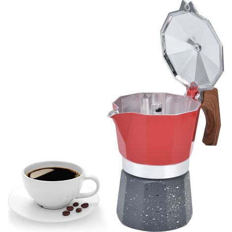 Cafetière moka octogonale épaisse, cafetière à filtre de style européen, 300 ml (1/5)