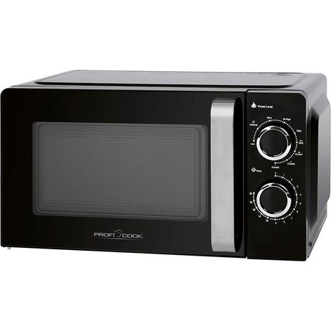 Micro-ondes avec gril 17L 700W Proficook PC-MWG 1208 Noir (1/5)