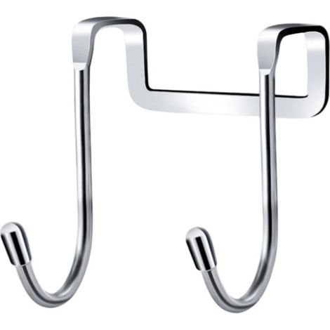 KZQ Ganchos para puertas dobles, ganchos para sombreros, ganchos para colgar sobre la puerta, ganchos para colgar, ganchos para cajones, perchas, perchas, ganchos para colgar sobre la puerta (1/4)