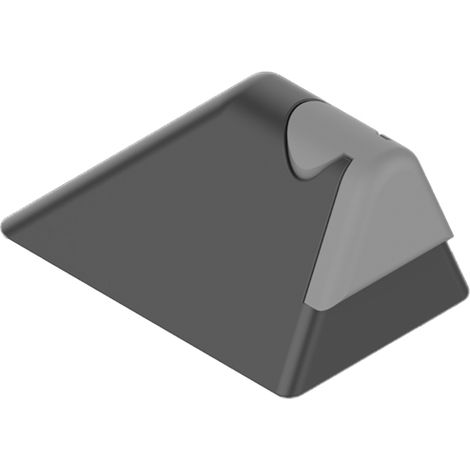 Butée pour coulissant avec vis - Finition : Gris anthracite RAL7016 - ALMA