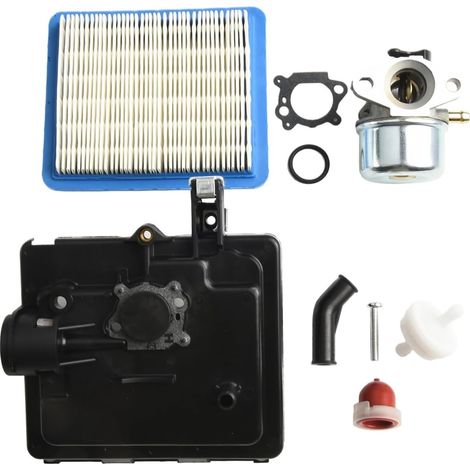 799868/498170 Complete Carburettor For Quantum Engine, Spare Part 799868, 498170, Air And Fuel Filter, Priming Bulb And Gasket, Engine Repair Mower (1/5)