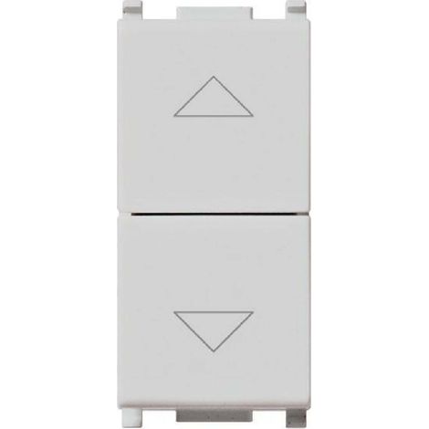 Vimar Plana Doppelknopf mit Verriegelung Silber 14062.SL
