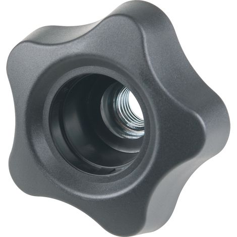 KS TOOLS Tuerca de mango estrellado M16 - 160.0090-R019P
