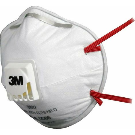 3M Respiratore Serie 8000 Art. 8832 per polveri, Classe FFP3 NR SCATOLA 5PZ
