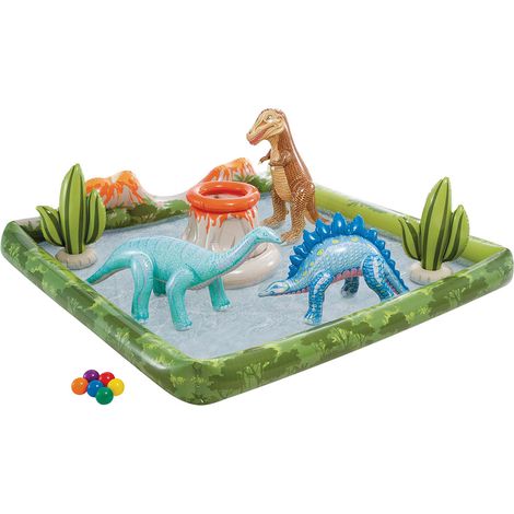 PISCINA GONFIABILE 'JURASSIC ADVENTURE PLAY CENTER' art. 56132  - INTEX